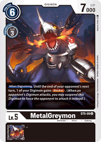 MetalGreymon [ST5-09] [Starter Deck: Machine Black] | Arkham Games and Comics