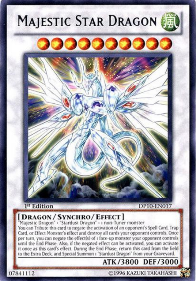 Majestic Star Dragon [DP10-EN017] Rare | Arkham Games and Comics