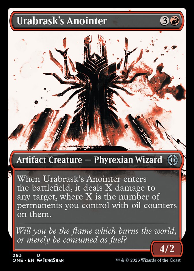 Urabrask's Anointer (Showcase Ichor) [Phyrexia: All Will Be One] | Arkham Games and Comics