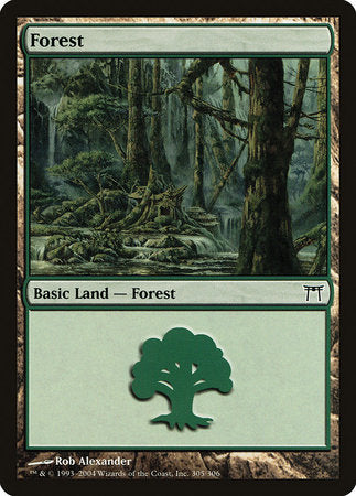 Forest (305) [Champions of Kamigawa] | Arkham Games and Comics