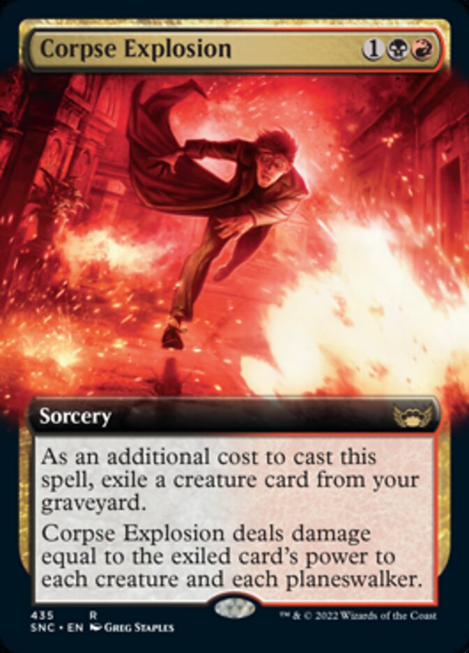 Corpse Explosion (Extended Art) [Streets of New Capenna] | Arkham Games and Comics