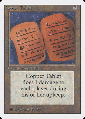 Copper Tablet [Unlimited Edition] | Arkham Games and Comics