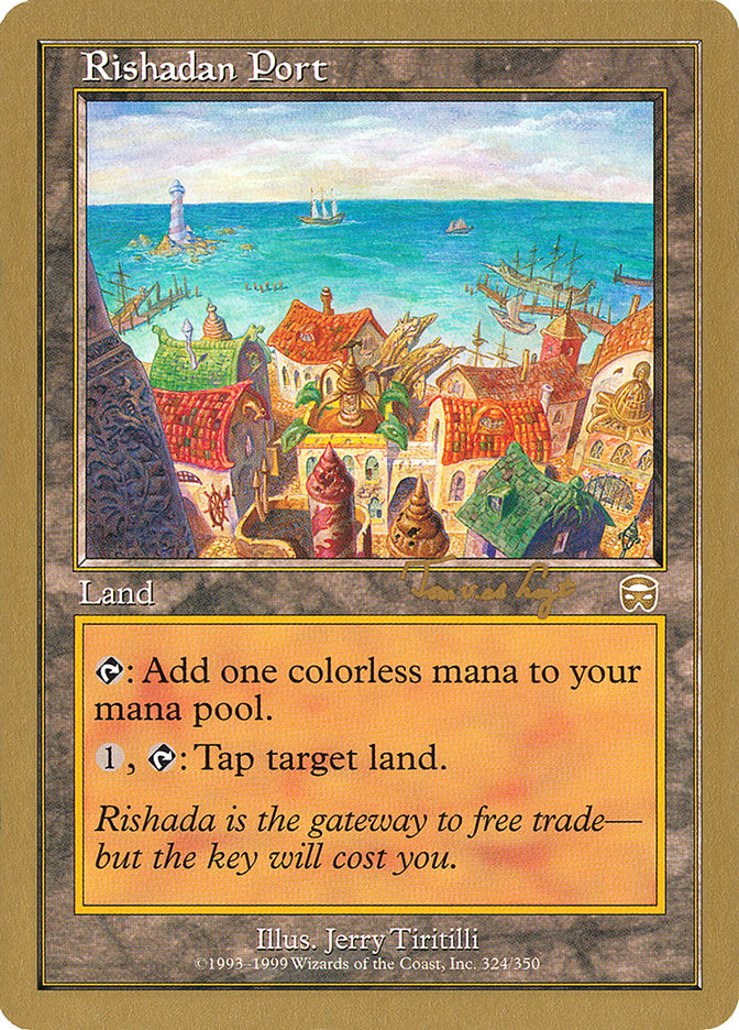 Rishadan Port (Tom van de Logt) [World Championship Decks 2001] | Arkham Games and Comics