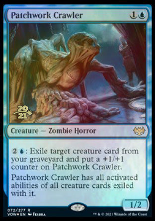 Patchwork Crawler [Innistrad: Crimson Vow Prerelease Promos] | Arkham Games and Comics