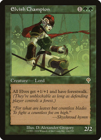 Elvish Champion [Invasion] | Arkham Games and Comics