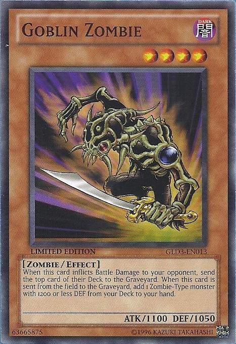 Goblin Zombie [GLD3-EN013] Common | Arkham Games and Comics
