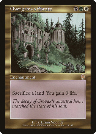Overgrown Estate [Apocalypse] | Arkham Games and Comics