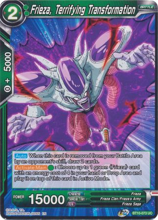 Frieza, Terrifying Transformation (BT10-073) [Rise of the Unison Warrior 2nd Edition] | Arkham Games and Comics