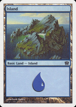 Island (338) [Ninth Edition] | Arkham Games and Comics