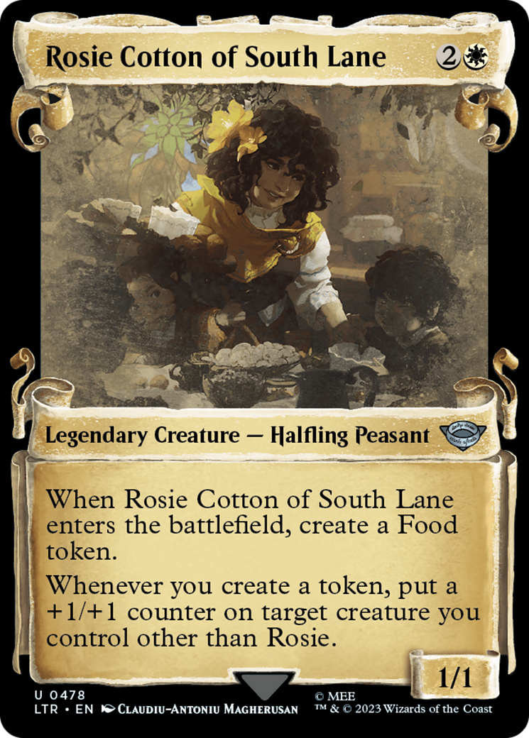 Rosie Cotton of South Lane [The Lord of the Rings: Tales of Middle-Earth Showcase Scrolls] | Arkham Games and Comics