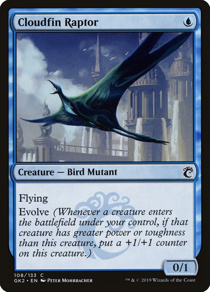 Cloudfin Raptor [Ravnica Allegiance Guild Kit] | Arkham Games and Comics