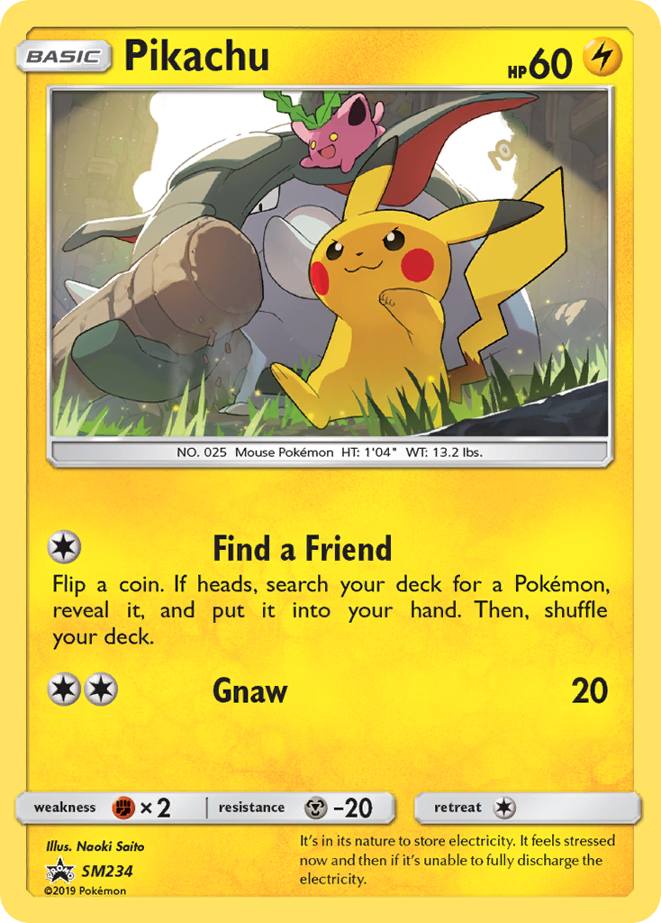 Pikachu (SM234) [Sun & Moon: Black Star Promos] | Arkham Games and Comics