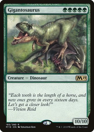 Gigantosaurus [Core Set 2019] | Arkham Games and Comics