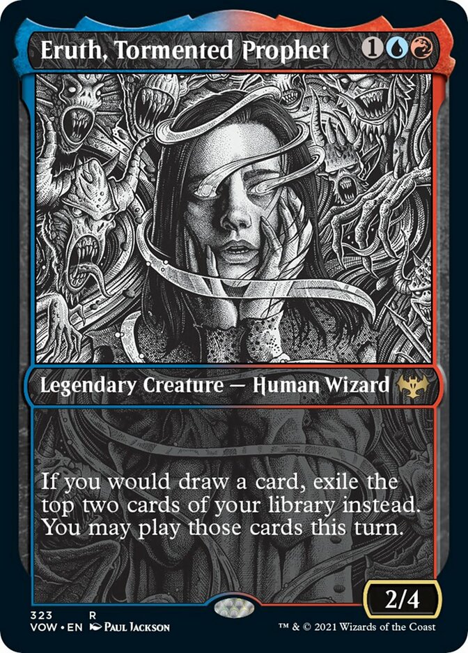 Eruth, Tormented Prophet (Showcase Eternal Night) [Innistrad: Crimson Vow] | Arkham Games and Comics