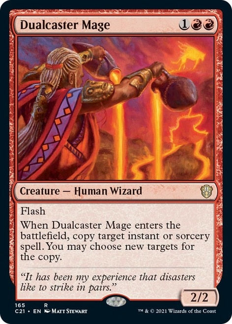Dualcaster Mage [Commander 2021] | Arkham Games and Comics