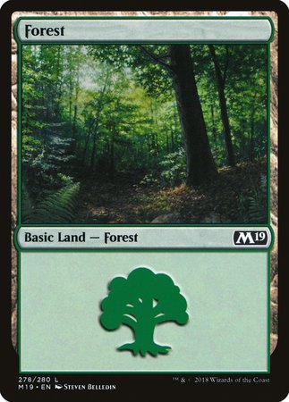 Forest (278) [Core Set 2019] | Arkham Games and Comics