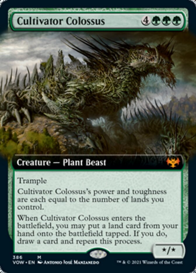 Cultivator Colossus (Extended) [Innistrad: Crimson Vow] | Arkham Games and Comics