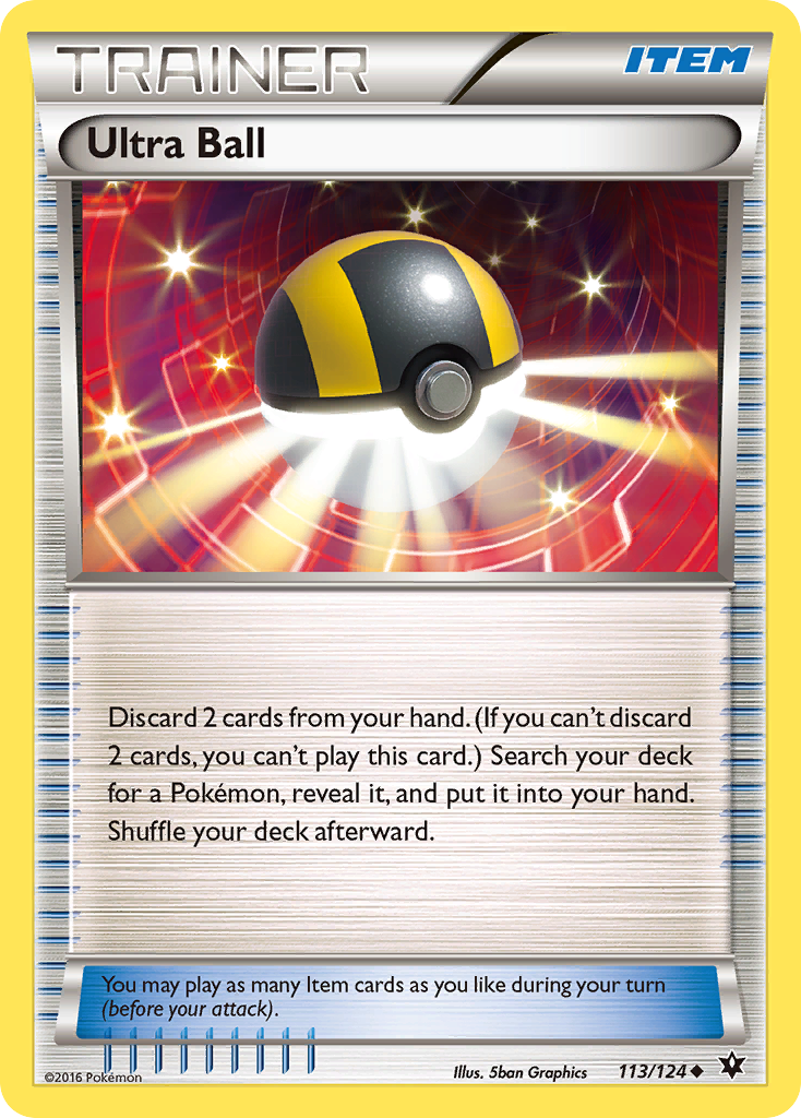 Ultra Ball (113/124) [XY: Fates Collide] | Arkham Games and Comics