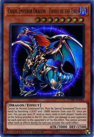 Chaos Emperor Dragon - Envoy of the End [JUMP-EN086] Ultra Rare | Arkham Games and Comics