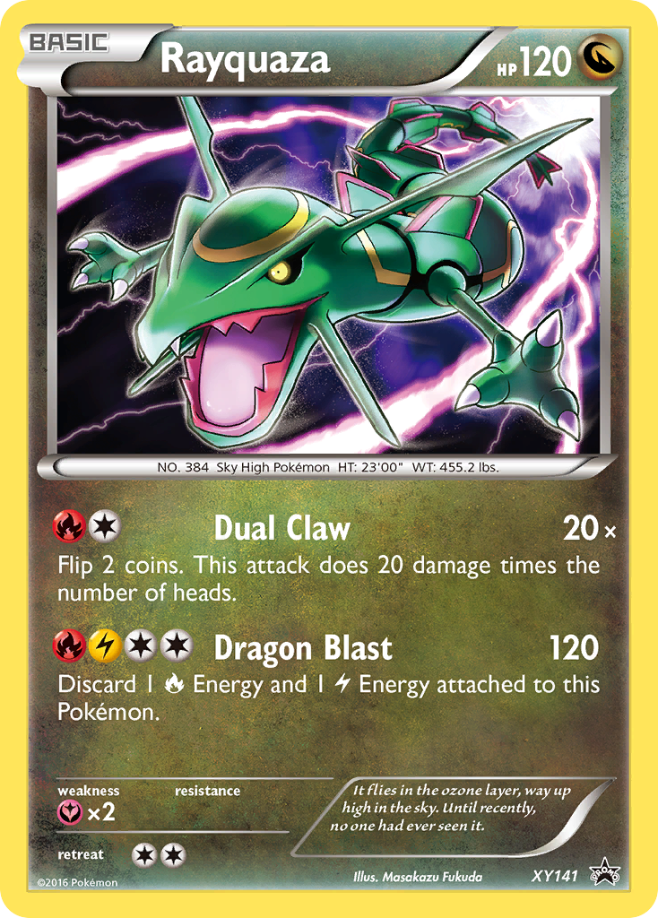 Rayquaza (XY141) [XY: Black Star Promos] | Arkham Games and Comics