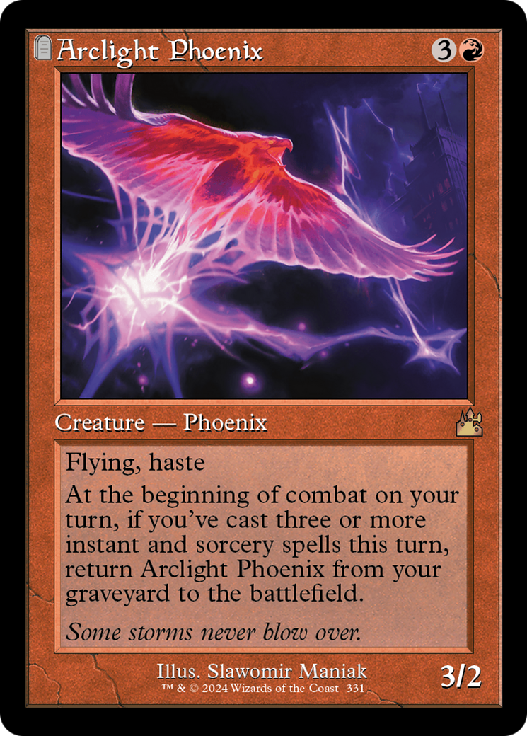 Arclight Phoenix (Retro Frame) [Ravnica Remastered] | Arkham Games and Comics