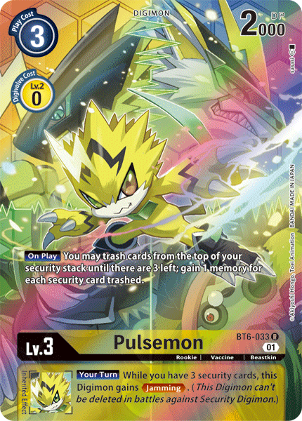 Pulsemon [BT6-033] (Alternate Art) [Double Diamond] | Arkham Games and Comics