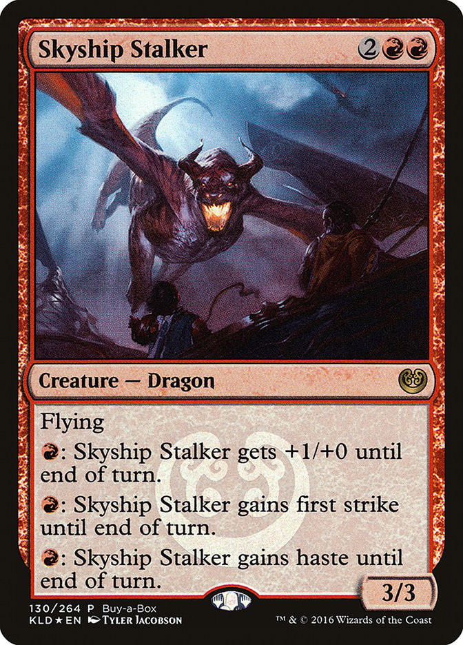 Skyship Stalker (Buy-A-Box) [Kaladesh Promos] | Arkham Games and Comics