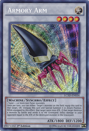 Armory Arm [LC5D-EN034] Secret Rare | Arkham Games and Comics