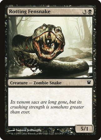 Rotting Fensnake [Innistrad] | Arkham Games and Comics