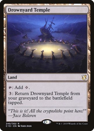 Drownyard Temple [Commander 2019] | Arkham Games and Comics