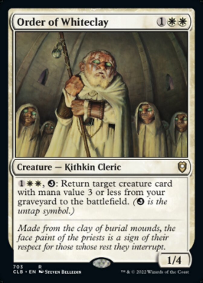 Order of Whiteclay [Commander Legends: Battle for Baldur's Gate] | Arkham Games and Comics