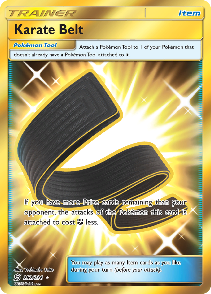 Karate Belt (252/236) [Sun & Moon: Unified Minds] | Arkham Games and Comics