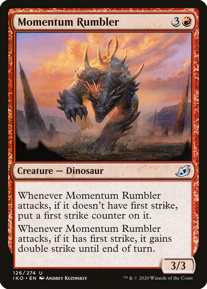 Momentum Rumbler [Ikoria: Lair of Behemoths] | Arkham Games and Comics