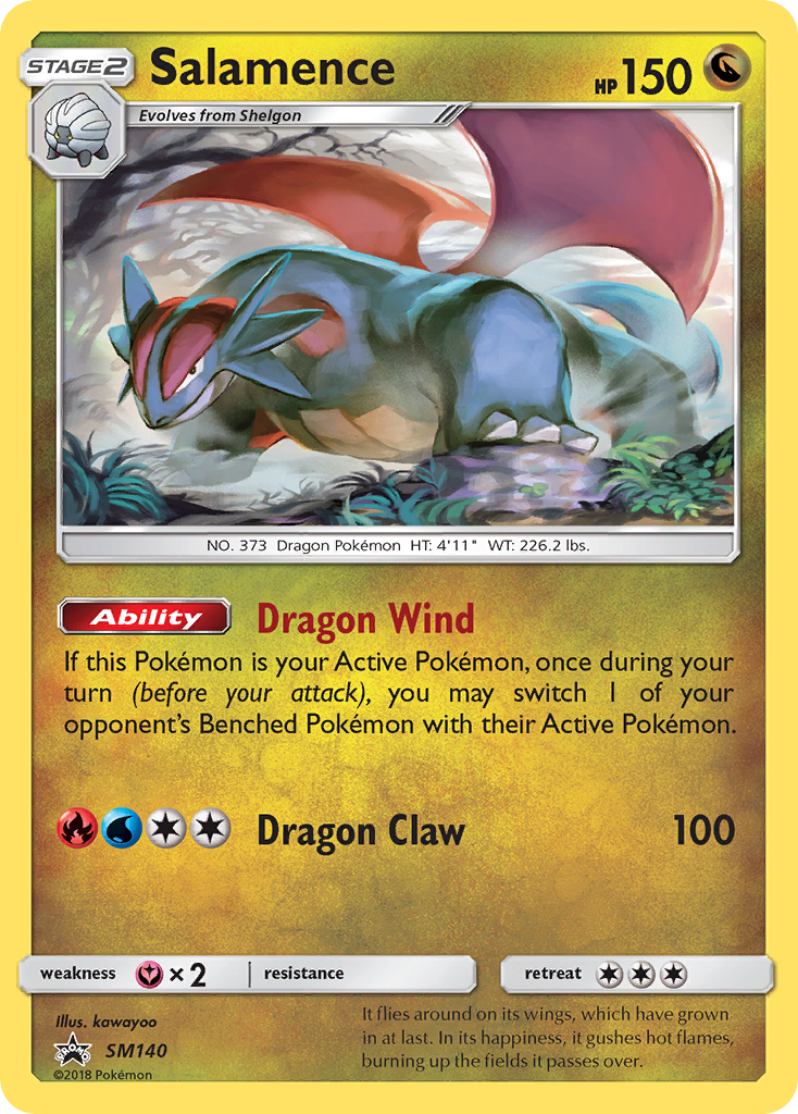 Salamence (SM140) [Sun & Moon: Black Star Promos] | Arkham Games and Comics