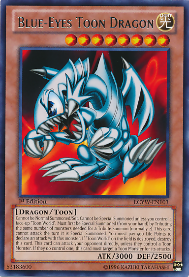 Blue-Eyes Toon Dragon [LCYW-EN103] Rare | Arkham Games and Comics