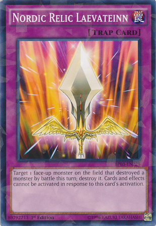 Nordic Relic Laevateinn [BP03-EN221] Shatterfoil Rare | Arkham Games and Comics