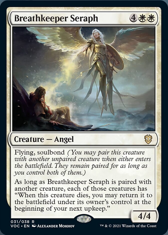 Breathkeeper Seraph [Innistrad: Crimson Vow Commander] | Arkham Games and Comics