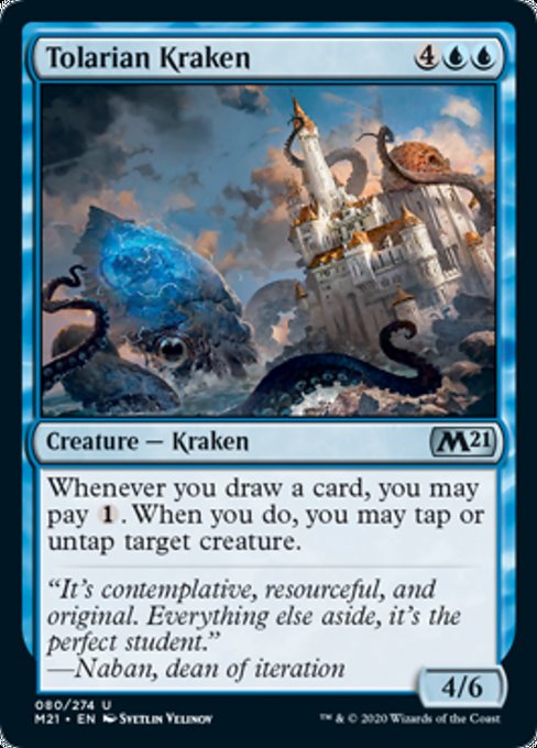 Tolarian Kraken [Core Set 2021] | Arkham Games and Comics