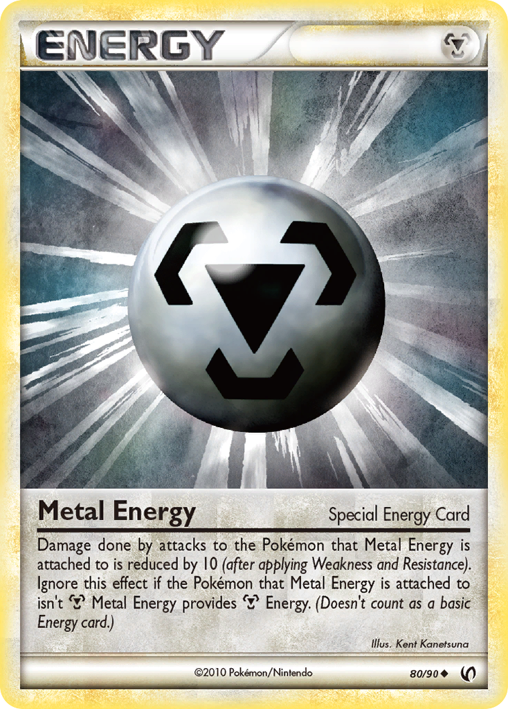 Metal Energy (80/90) [HeartGold & SoulSilver: Undaunted] | Arkham Games and Comics