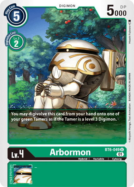 Arbormon [BT6-049] [Double Diamond] | Arkham Games and Comics