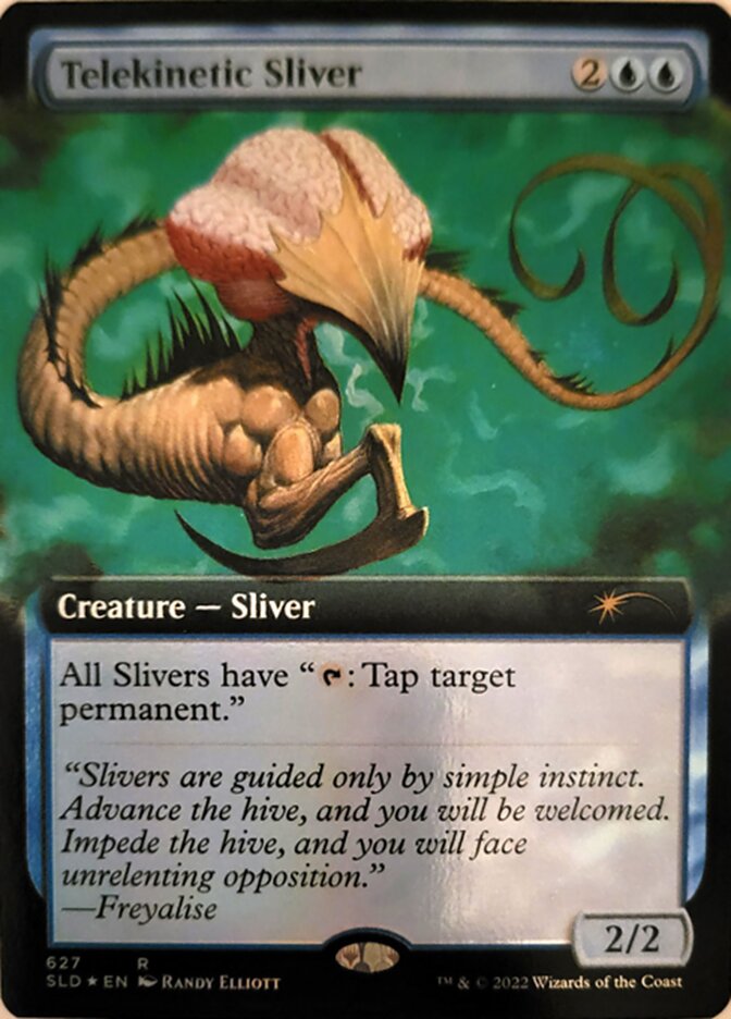 Telekinetic Sliver (Extended Art) [Secret Lair Drop Promos] | Arkham Games and Comics