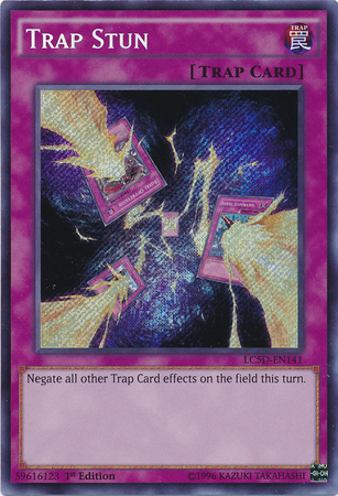 Trap Stun [LC5D-EN141] Secret Rare | Arkham Games and Comics