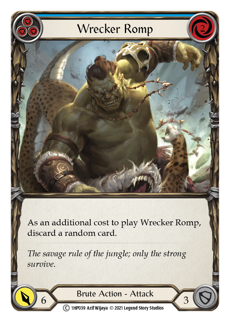 Wrecker Romp (Blue) [1HP039] (History Pack 1) | Arkham Games and Comics