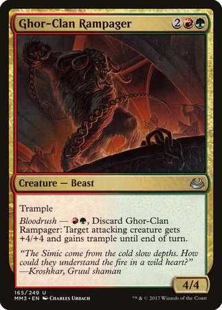 Ghor-Clan Rampager [Modern Masters 2017] | Arkham Games and Comics