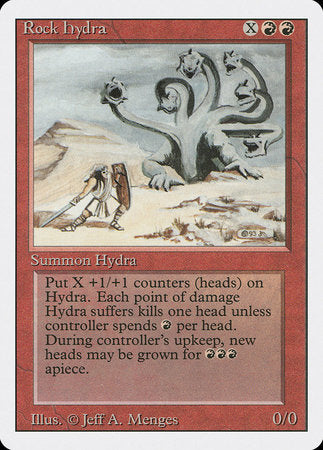 Rock Hydra [Revised Edition] | Arkham Games and Comics