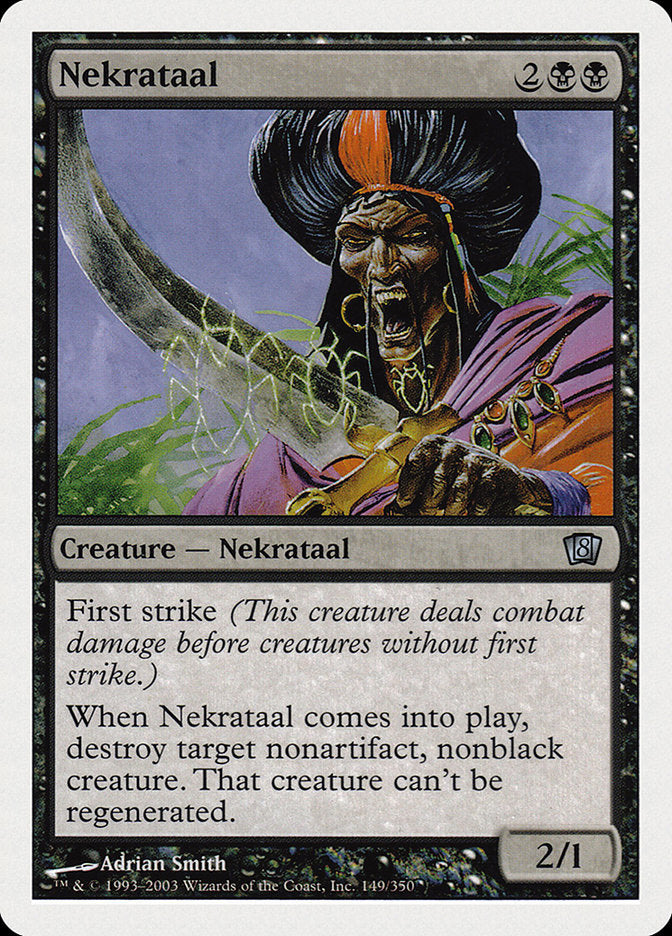 Nekrataal (8th Edition) [Oversize Cards] | Arkham Games and Comics