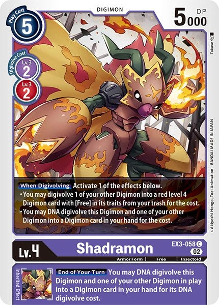 Shadramon [EX3-058] [Revision Pack Cards] | Arkham Games and Comics