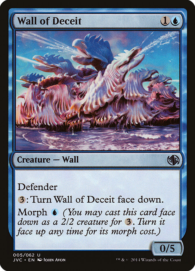 Wall of Deceit [Duel Decks Anthology] | Arkham Games and Comics