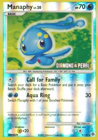 Manaphy (9/130) [Burger King Promos: 2008 Collection] | Arkham Games and Comics