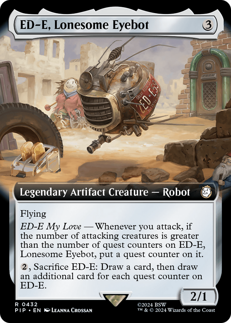 ED-E, Lonesome Eyebot (Extended Art) [Fallout] | Arkham Games and Comics